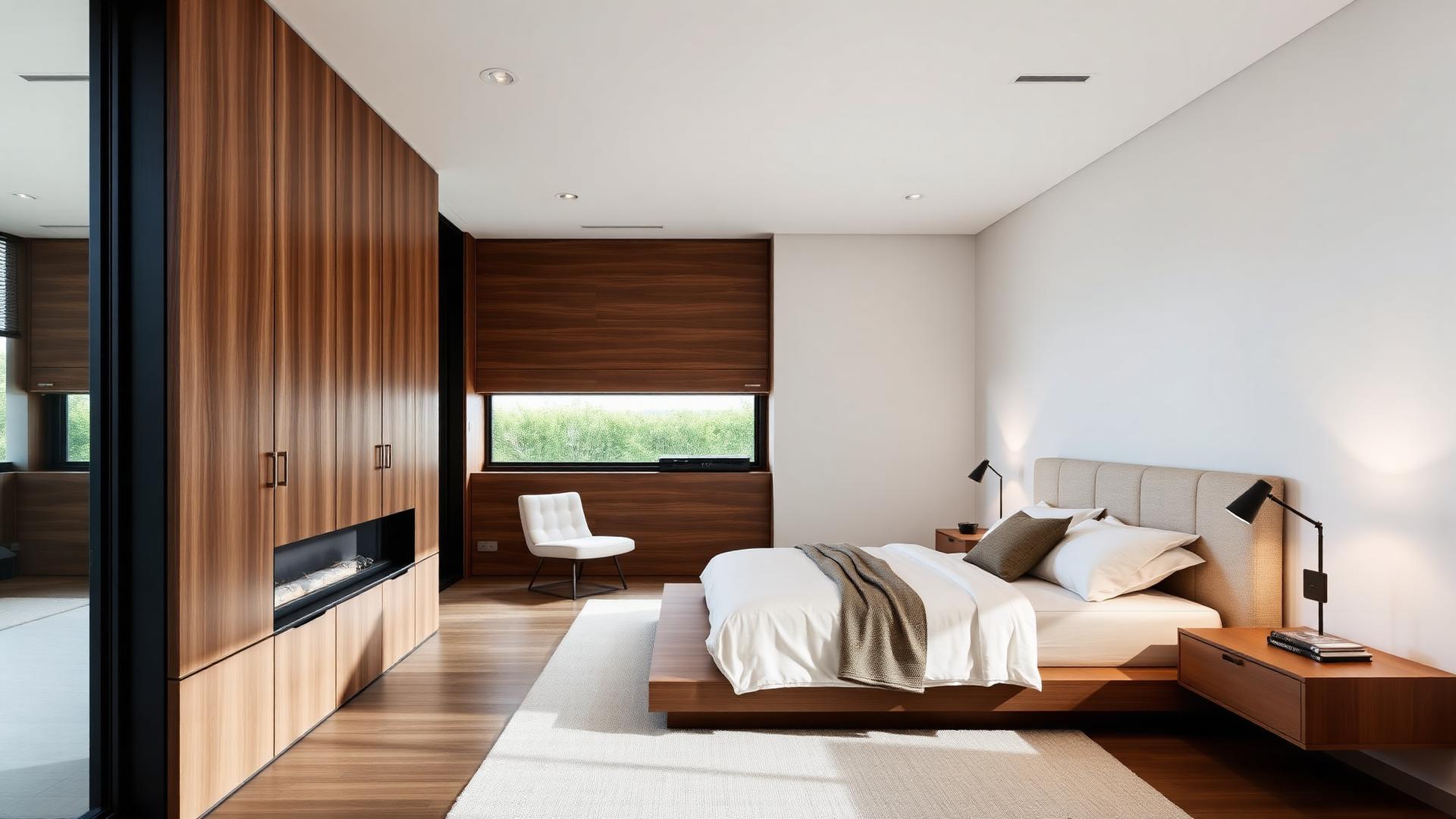 Restful rooms, thoughtfully designed.